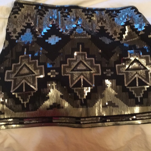 Sequin Express mini skirt size s - Picture 2 of 3